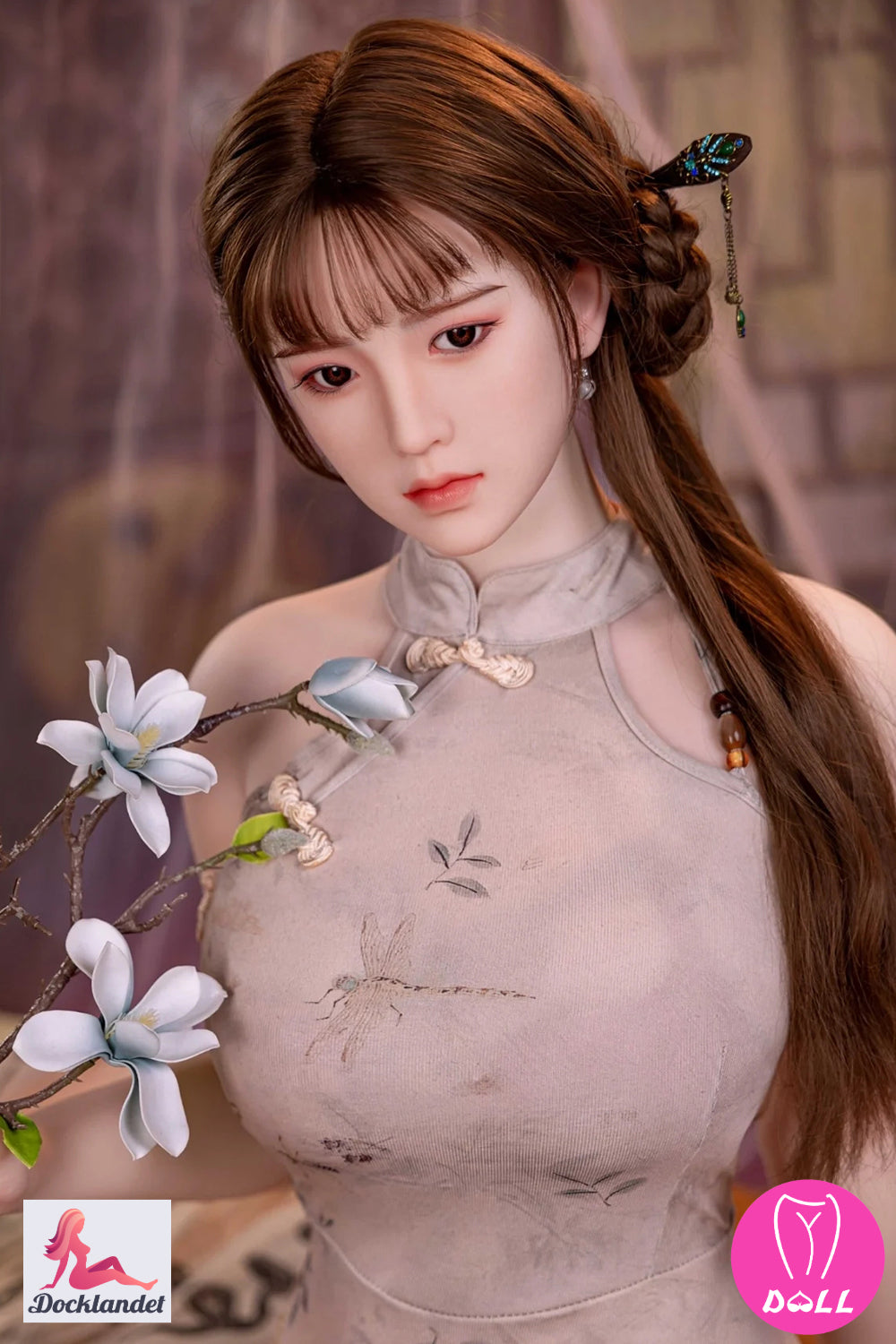 Emmy muñeca sexual (YJL Doll Copa D de 165 cm #396 TPE+silicona)