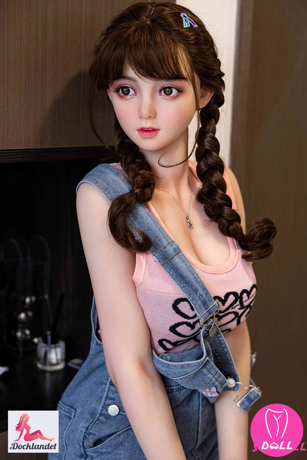 Boneca sexual Laney (YJL Doll Copo D de 148cm #381 TPE+Silicone)