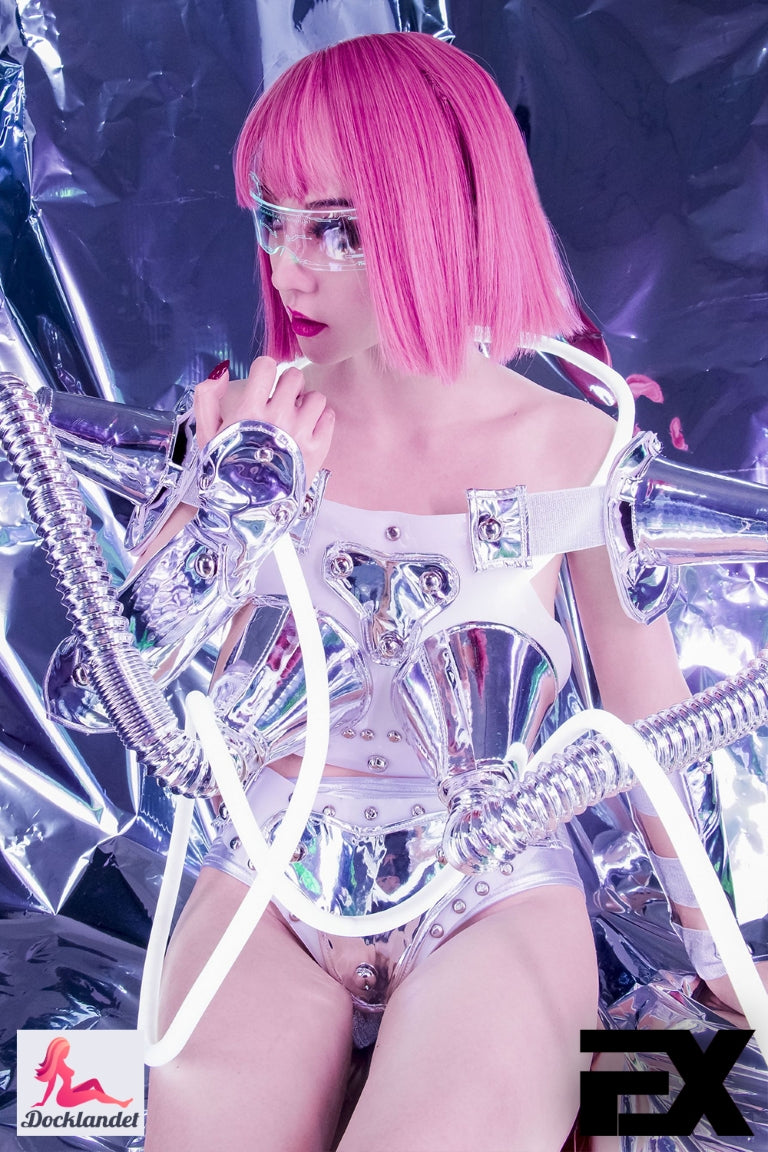 Boneca sexual Jie CyberPunk (EXDoll Copa B de 166cm #Exclone Silicone)