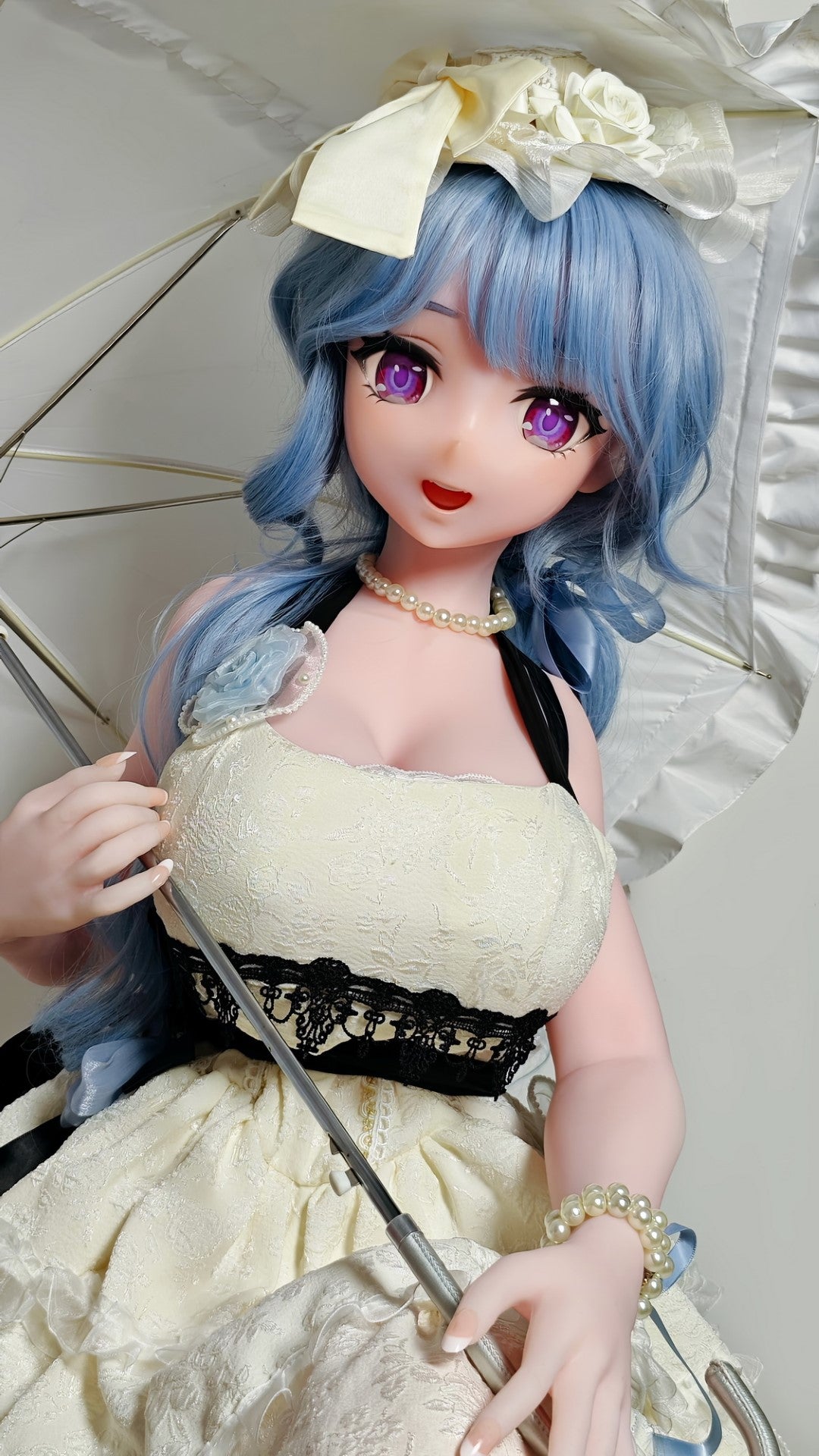 Kanroji Chika muñeca sexual (Elsa Babe 148 cm AHR011 Silicona)