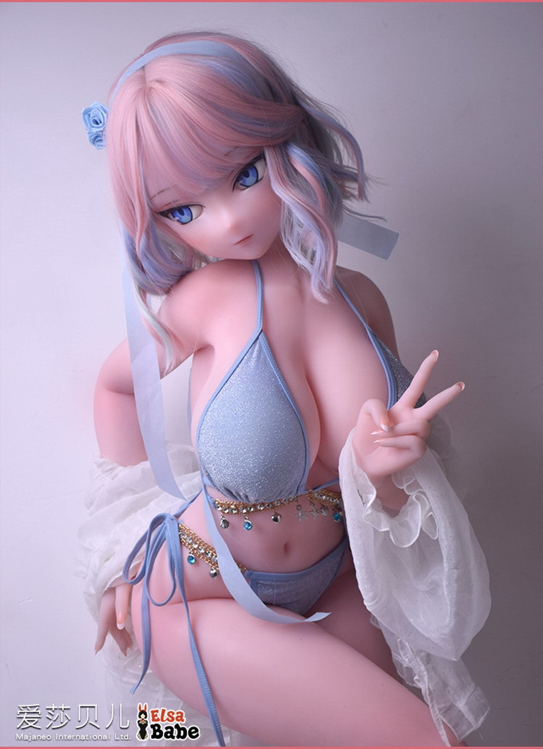 Natsuki Asuka muñeca sexual (Elsa Babe 148cm AHR012 Silicona)