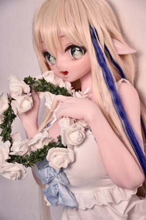 Akasaka Kaori muñeca sexual (Elsa Babe 140 cm AHR015 Silicona)