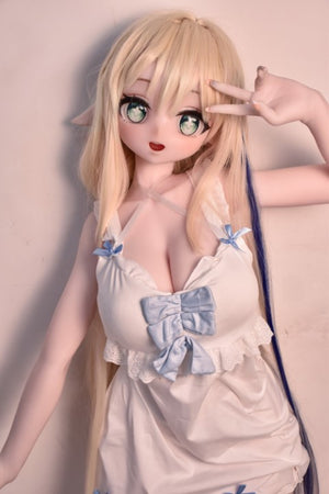 Akasaka Kaori muñeca sexual (Elsa Babe 140 cm AHR015 Silicona)
