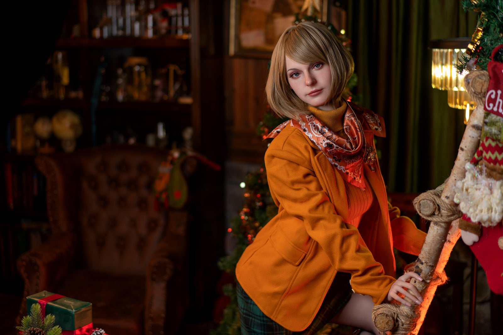 Ashley Graham Sex doll (Game Lady 171cm G-cup No. 22 silicone)