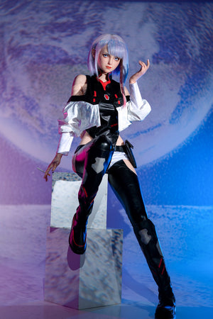 Boneca sexual de Lucyna (Game Lady 156cm D-kupa Anime No.05 silicone)