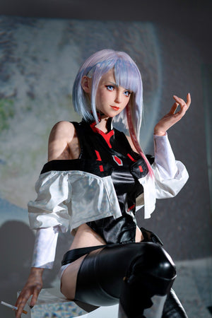 Boneca sexual de Lucyna (Game Lady 156cm D-kupa Anime No.05 silicone)