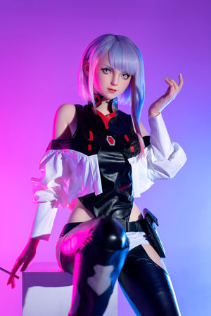 Boneca sexual de Lucyna (Game Lady 156cm D-kupa Anime No.05 silicone)