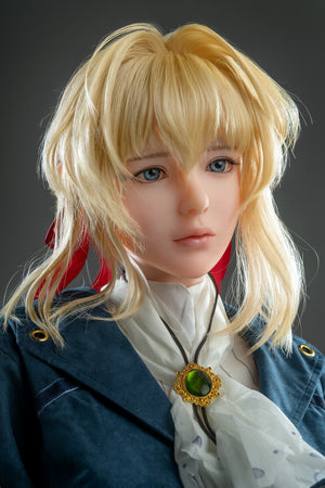 Boneca sexual violeta (Game Lady 156cm D-kupa Anime No.12 silicone)