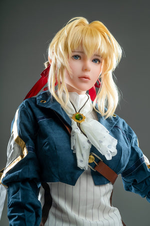 Boneca sexual violeta (Game Lady 156cm D-kupa Anime No.12 silicone)