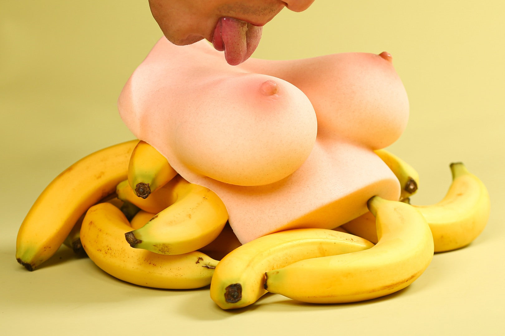 Seios (m) boneca sexual do tronco (Climax Doll Pro D-Kupa Silicone)