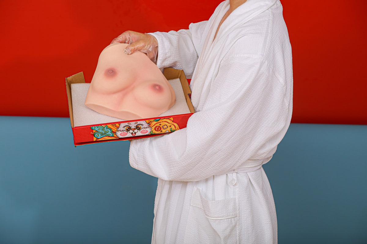 Pecho (S) Torso muñeca sexual (Climax Doll Pro A taza de silicona)