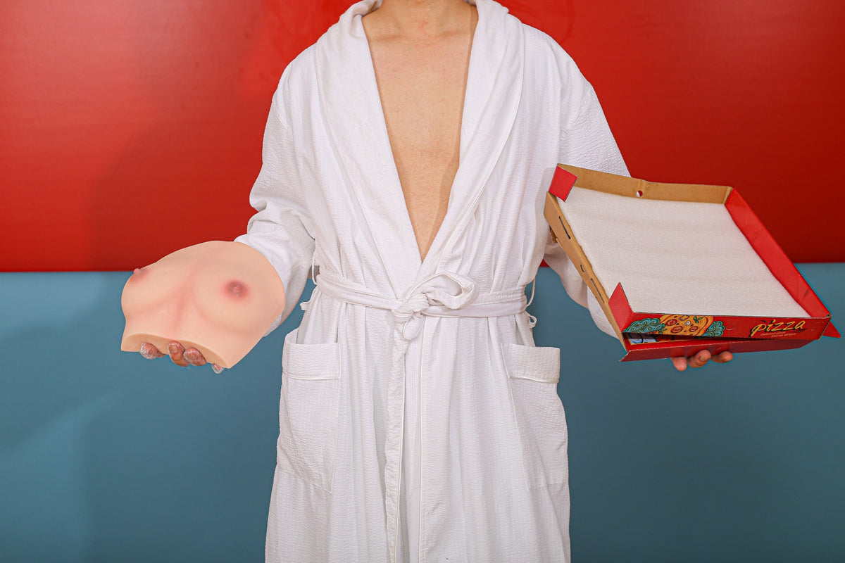 Pecho (S) Torso muñeca sexual (Climax Doll Pro A taza de silicona)