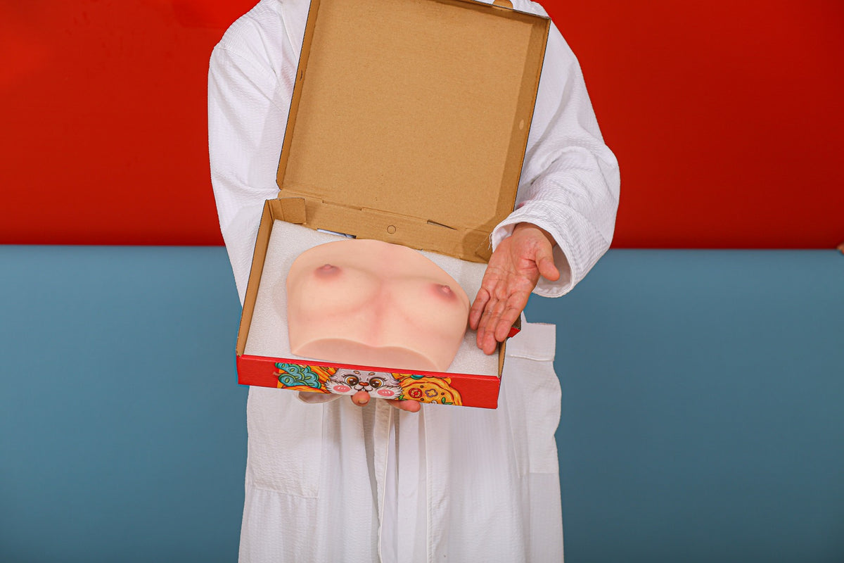 Pecho (S) Torso muñeca sexual (Climax Doll Pro A taza de silicona)