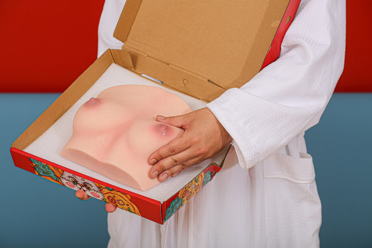 Pecho (S) Torso muñeca sexual (Climax Doll Pro A taza de silicona)