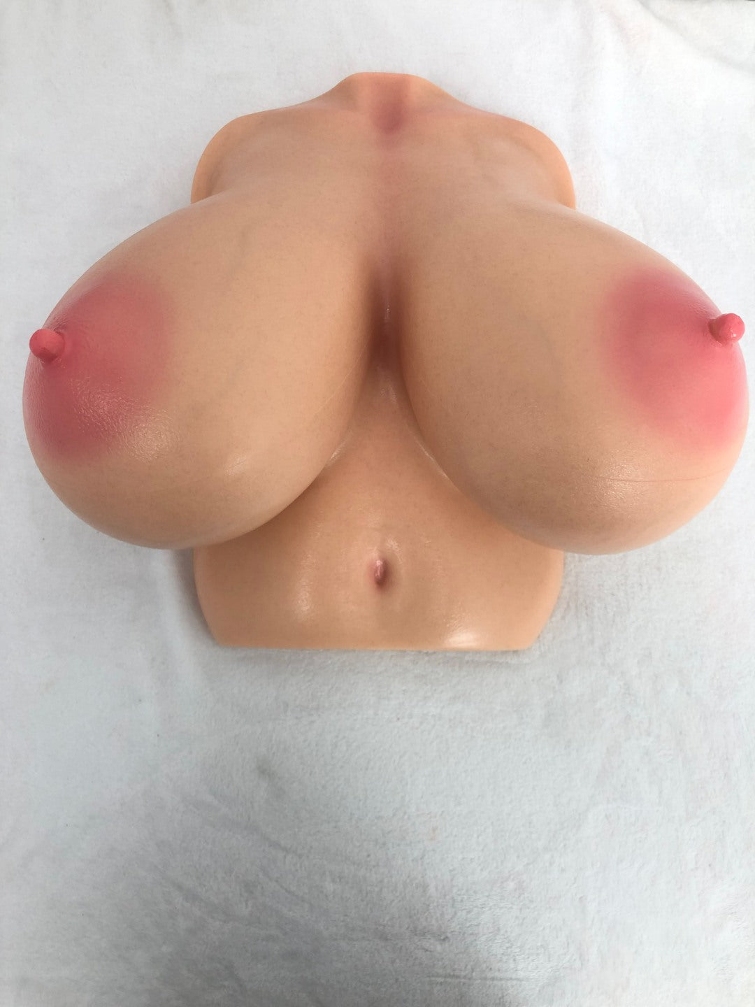 Mamas (xl) boneca sexual do tronco (Climax Doll Silicone Pro G-Cup)