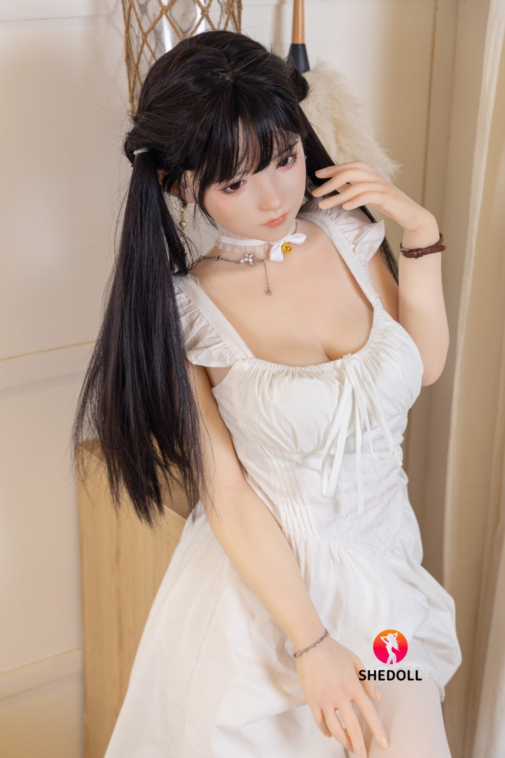 Freya muñeca sexual (SHEDOLL Copa E de 156 cm #SH060 2.0 TPE+Silicona)