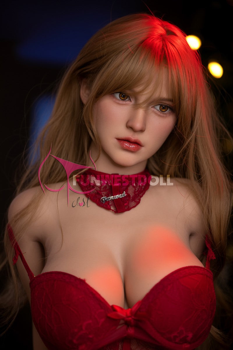 Boneca Sexual Bella (FunWest Doll Copa F de 155cm #037 TPE)