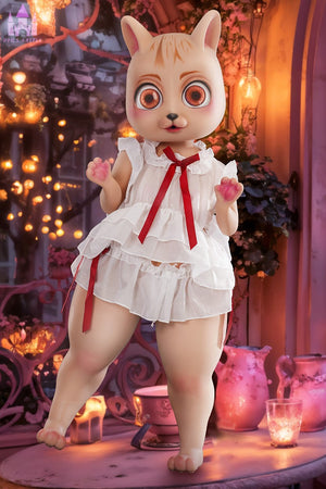 Boneca sexual de Bearrie (Dolls Castle 92cm A-Cup silicone)