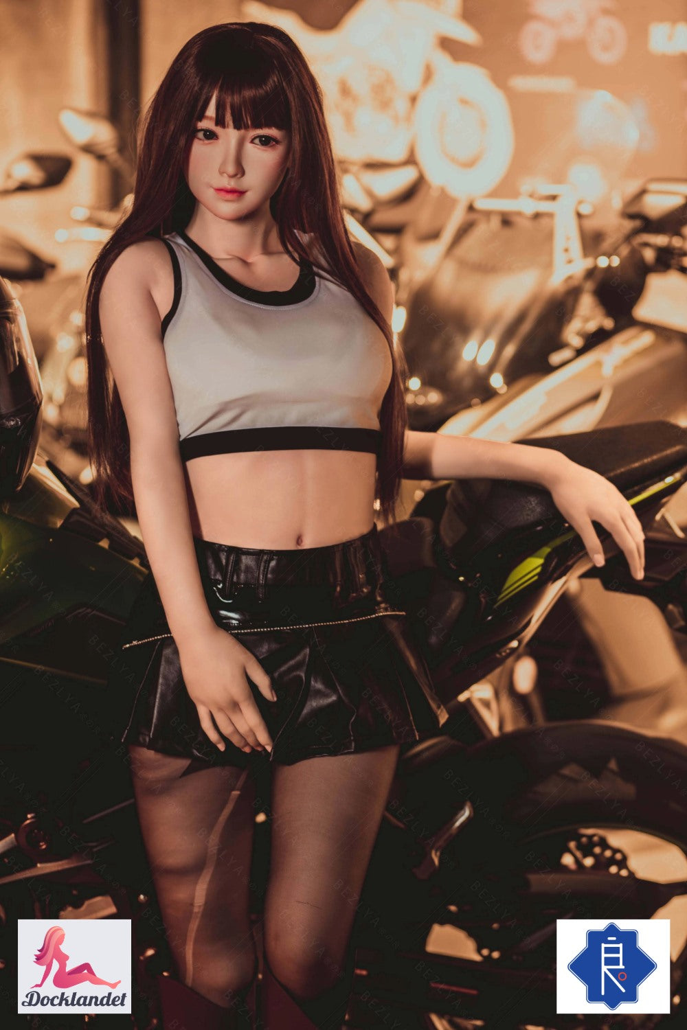 Acebo muñeca sexual (Bezlya Doll 160 cm copa C 2.1 silicona)