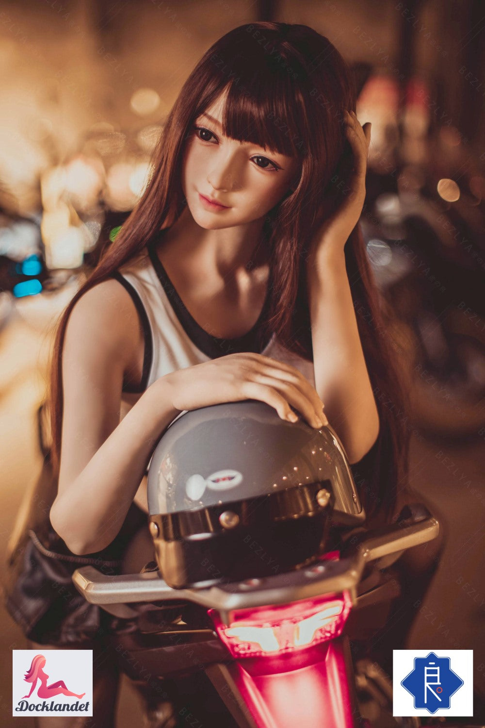 Acebo muñeca sexual (Bezlya Doll 160 cm copa C 2.1 silicona)