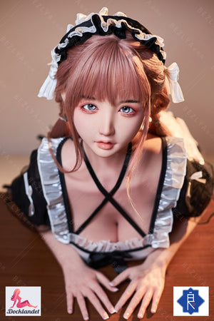 Boneca sexual de baunilha (Bezlya Doll 155cm H-Kupa 2.1 silicone)