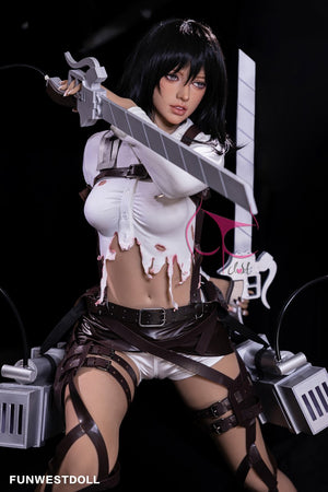 Boneca sexual de Mikasa Chloe (FunWest Doll 159cm A-Cup #035 TPE)