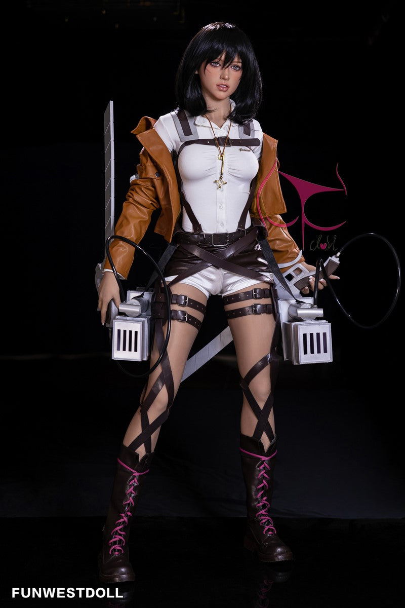 Boneca sexual Mikasa Chloe (FunWest Doll Copo A de 159cm #035 TPE)