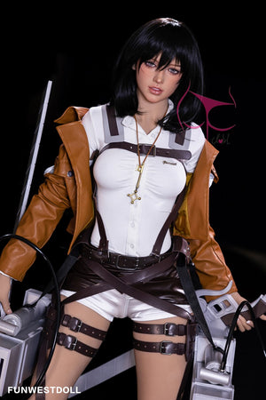 Boneca sexual de Mikasa Chloe (FunWest Doll 159cm A-Cup #035 TPE)
