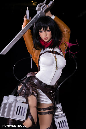 Boneca sexual de Mikasa Chloe (FunWest Doll 159cm A-Cup #035 TPE)