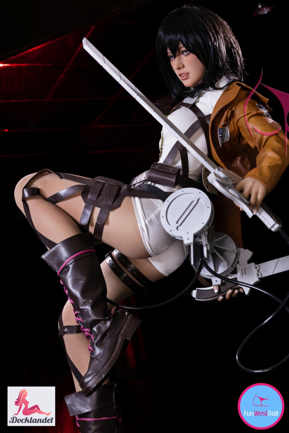 Boneca sexual Mikasa Chloe (FunWest Doll Copo A de 159cm #035 TPE)