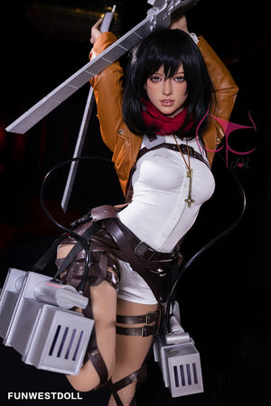 Boneca sexual de Mikasa Chloe (FunWest Doll 159cm A-Cup #035 TPE)