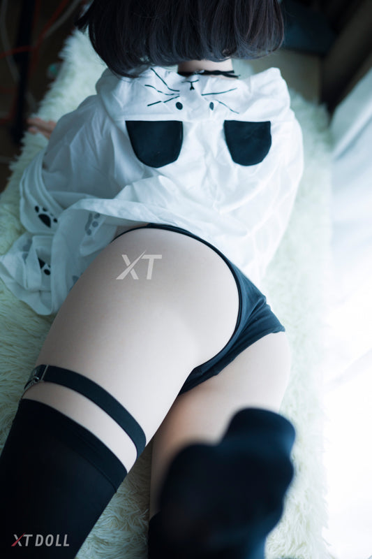 akira muñeca sexual (XT Doll 157cm Copa D #XT-pantalones2-B Silicona)