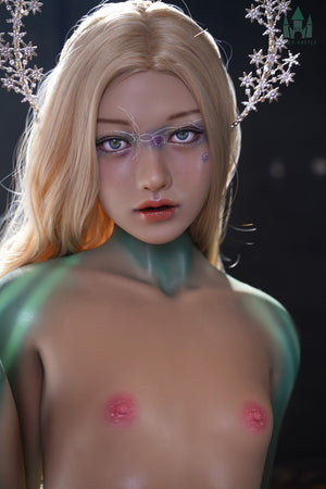 Boneca sexual carny (Dolls Castle 168cm A-Cup #S10 Silicone)