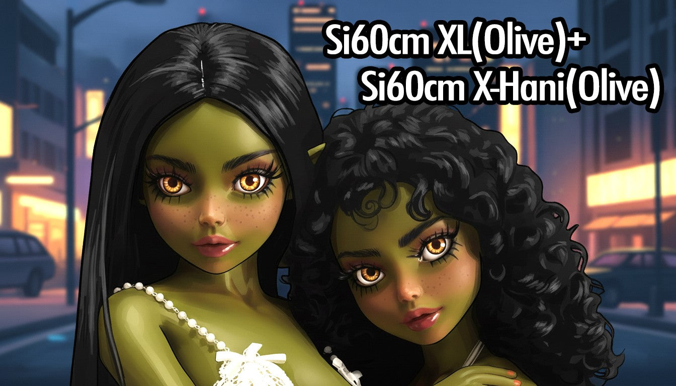 Honey Sex doll (Climax Doll Mini 60cm B-cup silicone)