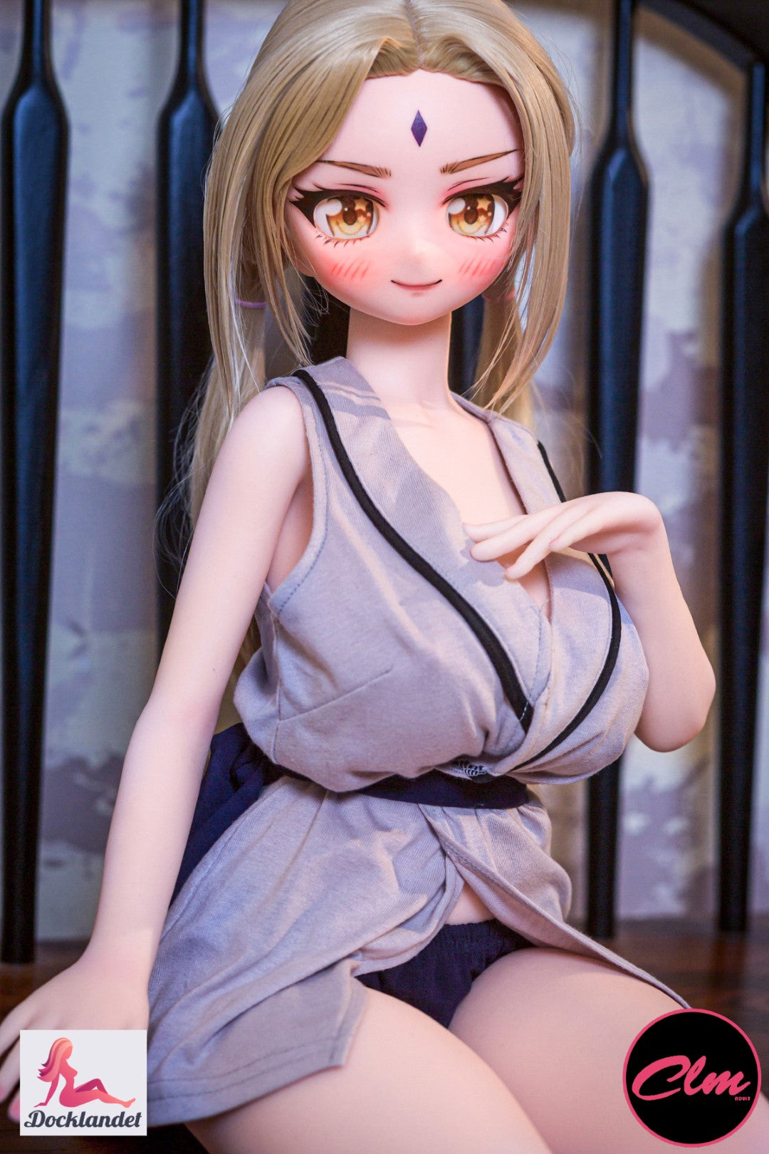 Boneca sexual reyna (Climax Doll Mini 85cm de silicone G-Cup)