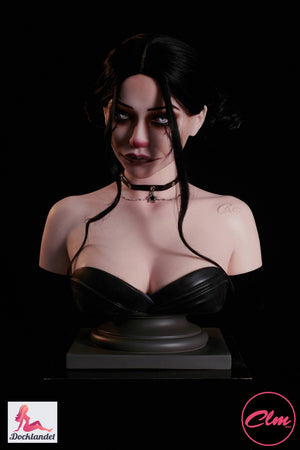 Torso de busto de la parte superior del cuerpo (Climax Doll Ultra 34 cm de silicona d-cup)