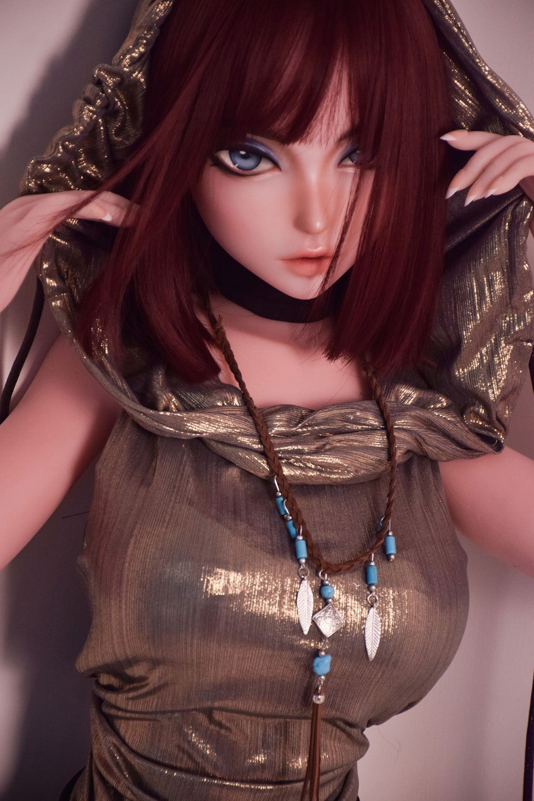 camilla panadero muñeca sexual (Elsa Babe 148cm DHR011 Silicona)