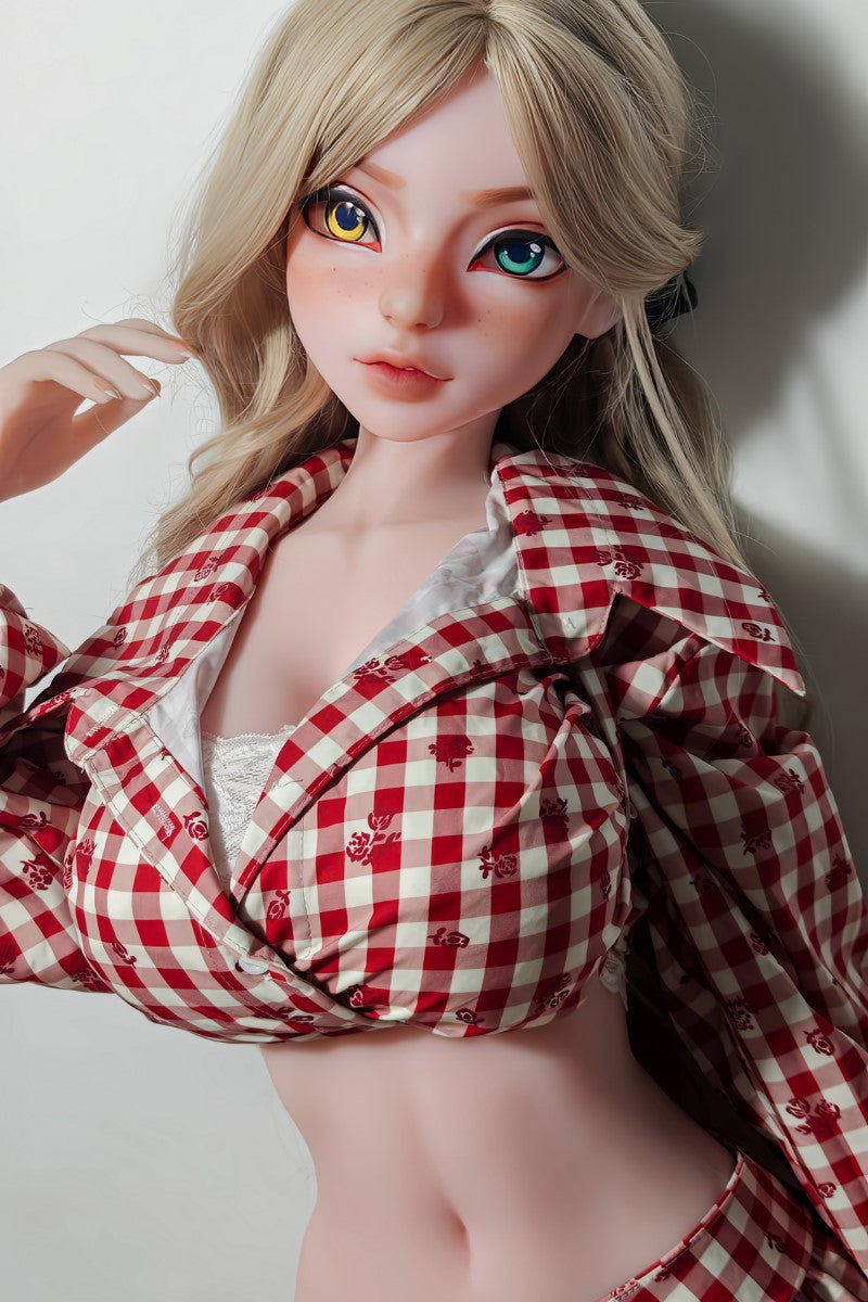 Jennifer Edén muñeca sexual (Elsa Babe 148cm DHR012 Silicona)