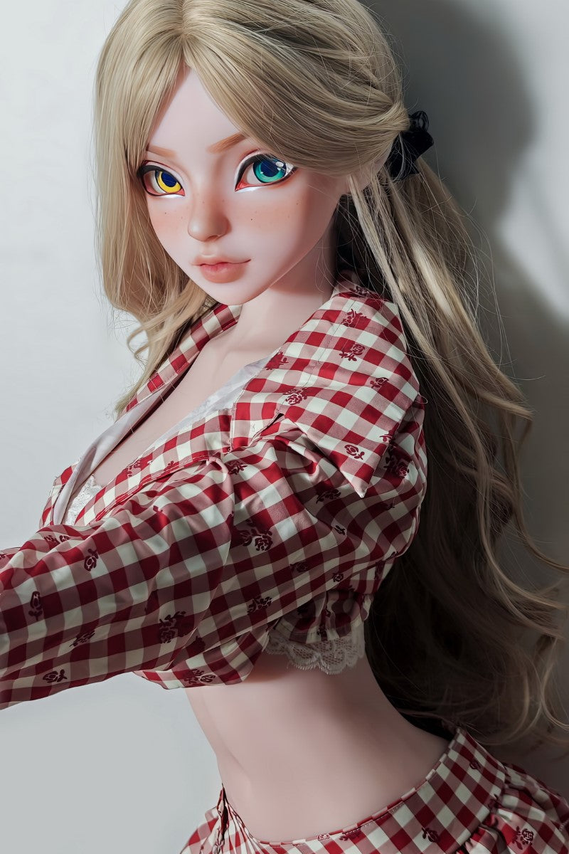 Jennifer Edén muñeca sexual (Elsa Babe 148cm DHR012 Silicona)