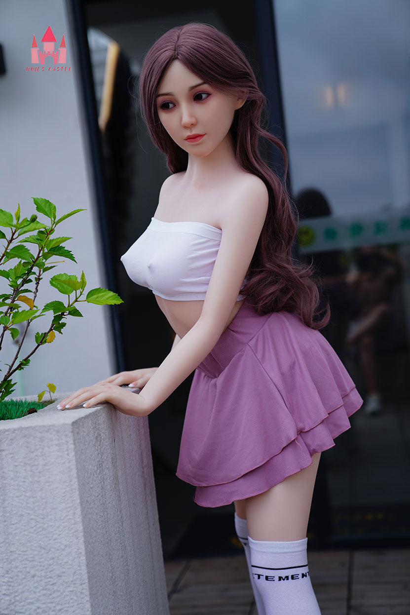 Boneca sexual bessakii (Dolls Castle 156cm B-Cup #72 Silicone)