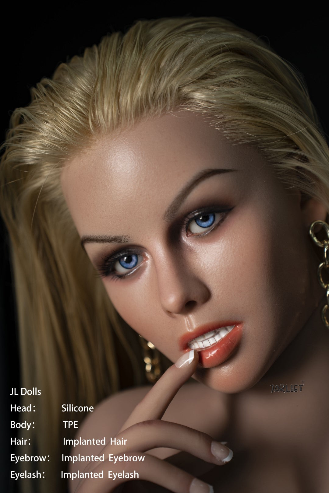 blanca muñeca sexual (Jarliet 148cm E-Cup TPE+Silicona)
