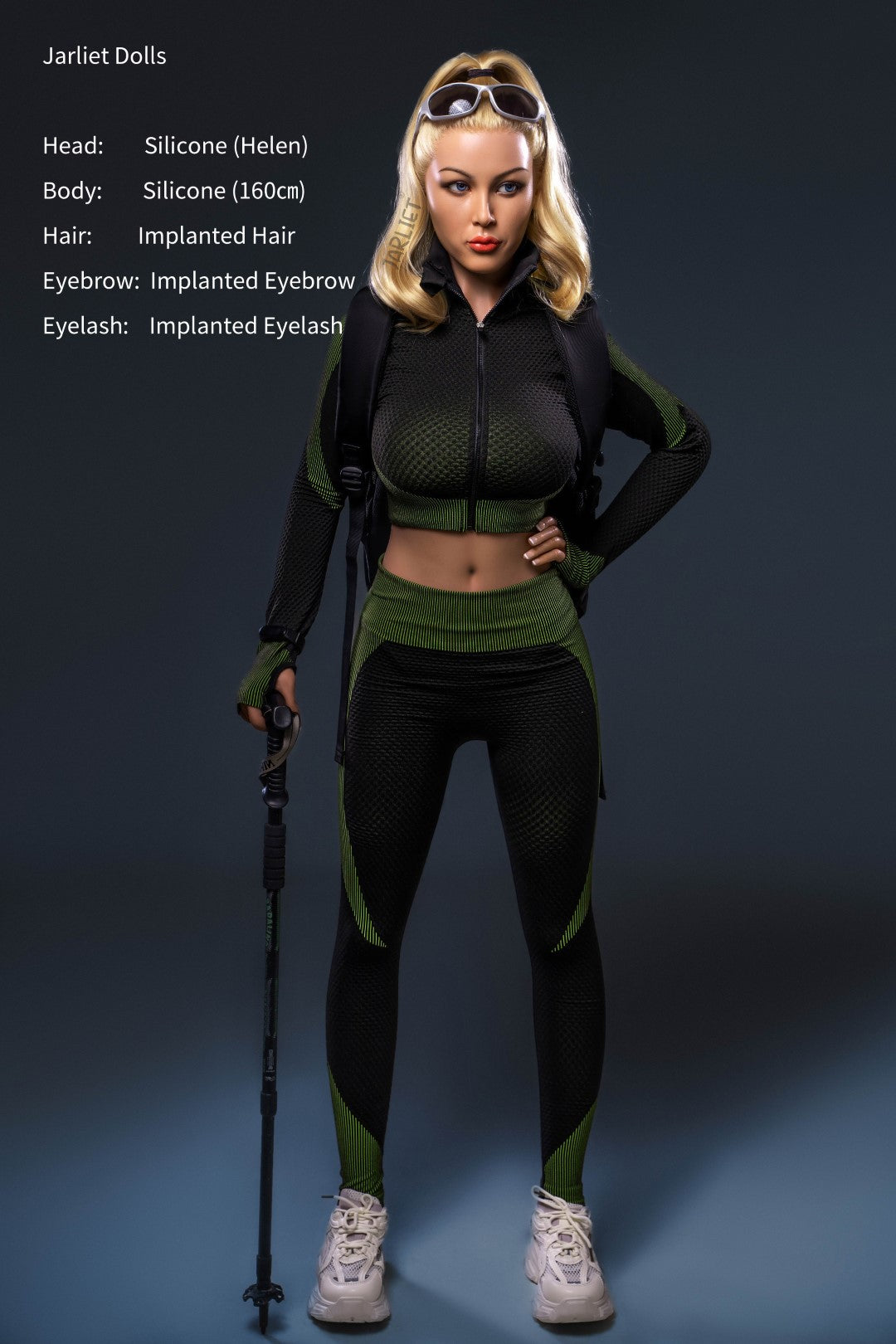 Boneca Sexual Helena (Jarliet Silicone com copo C de 160 cm)