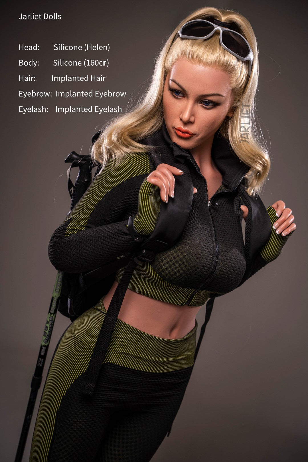 Boneca Sexual Helena (Jarliet Silicone com copo C de 160 cm)