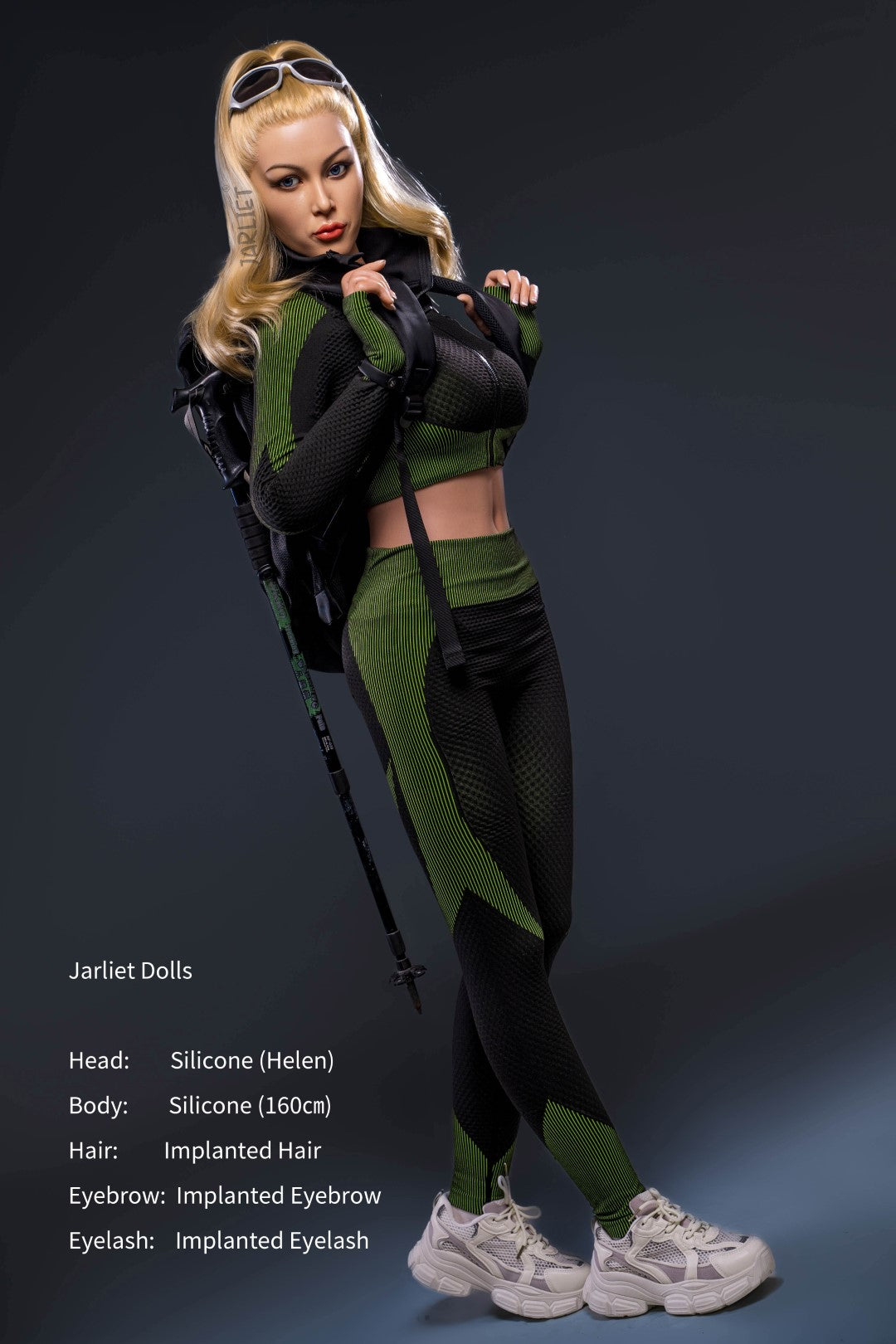 Boneca Sexual Helena (Jarliet Silicone com copo C de 160 cm)