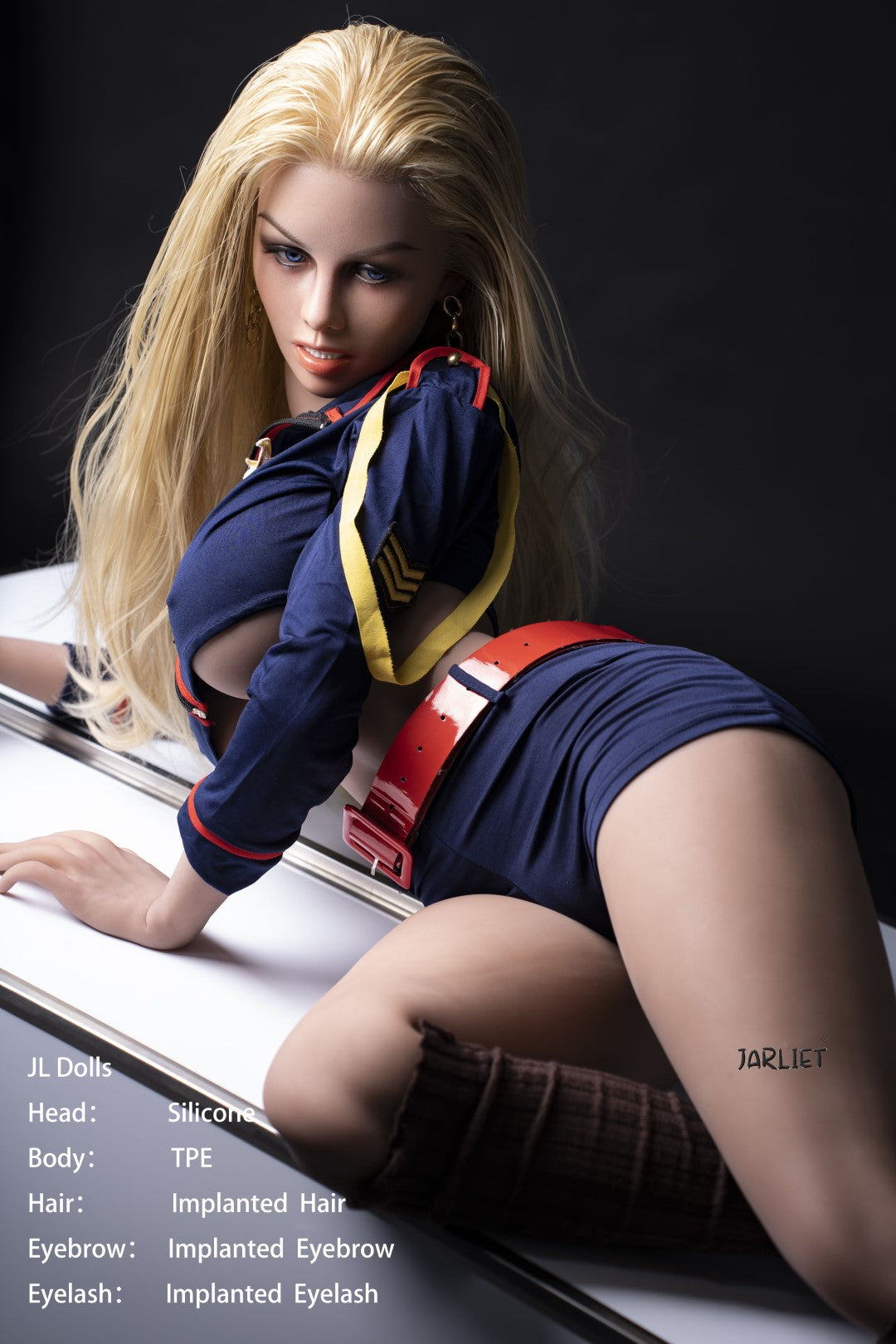 blanca muñeca sexual (Jarliet 148cm E-Cup TPE+Silicona)