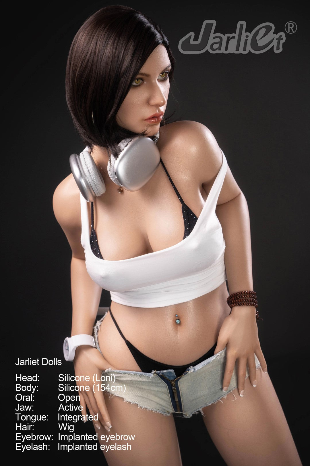 Loni muñeca sexual (Jarliet Silicona C-Cup de 154 cm)