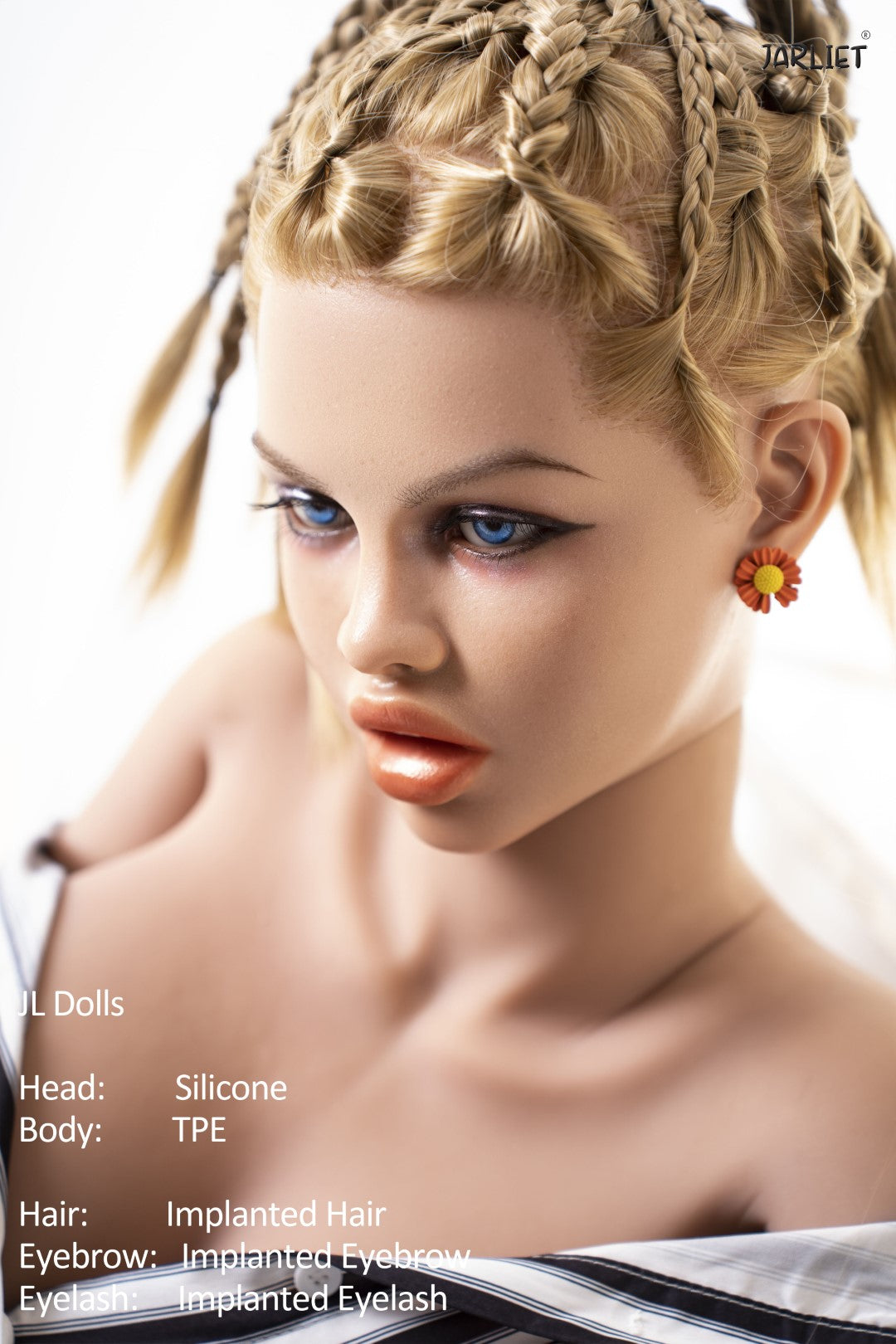 mejor amiga muñeca sexual (Jarliet 148cm E-Cup TPE+Silicona)