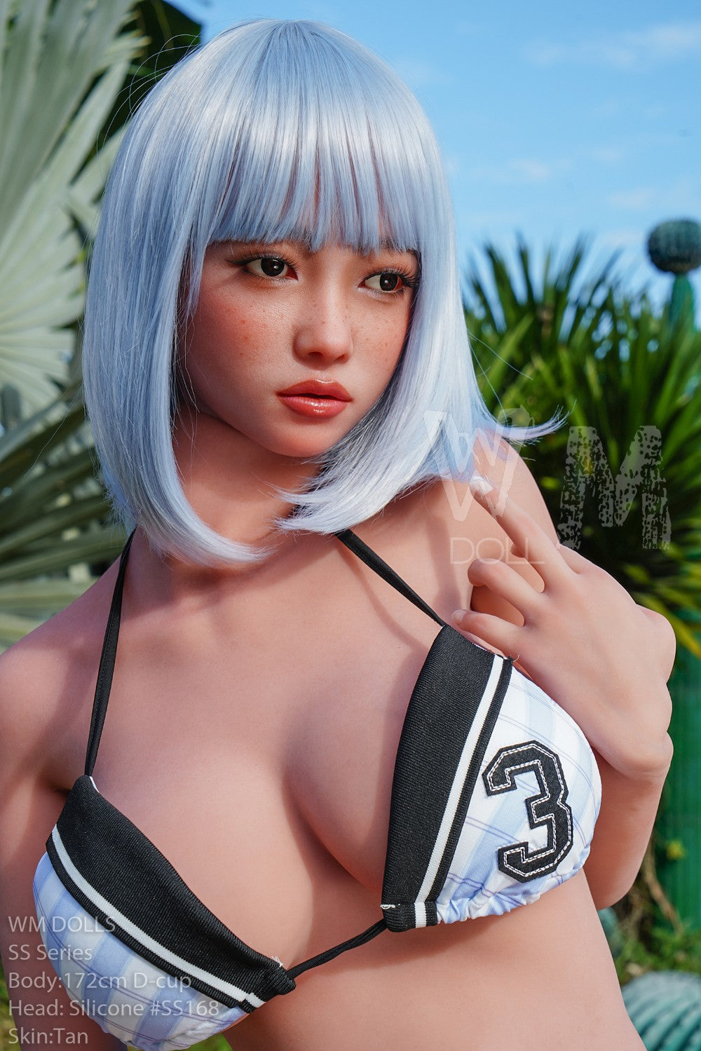 Astra muñeca sexual (WM-Doll Copa D de 172 cm #SS168 TPE+silicona)