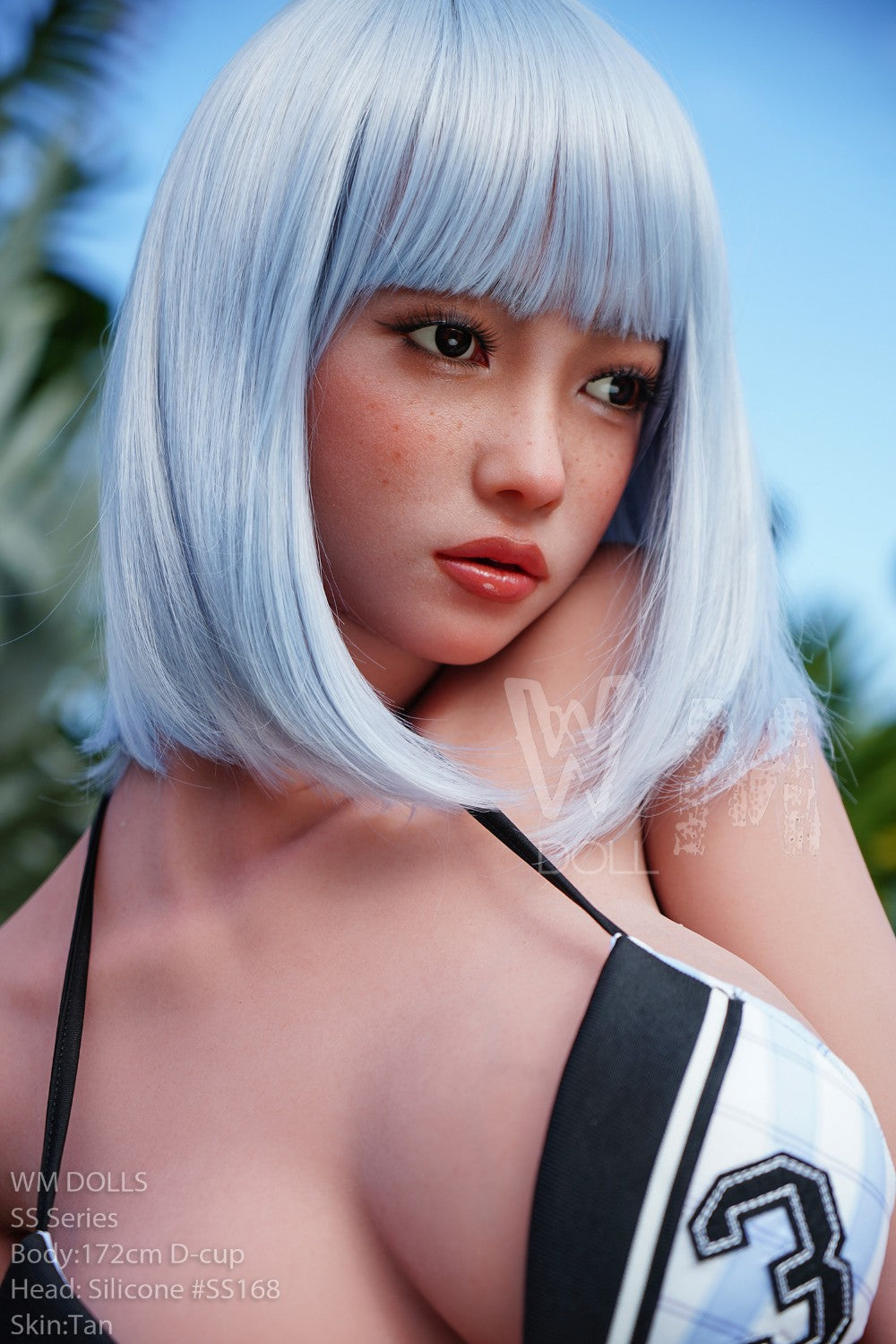 Astra muñeca sexual (WM-Doll Copa D de 172 cm #SS168 TPE+silicona)