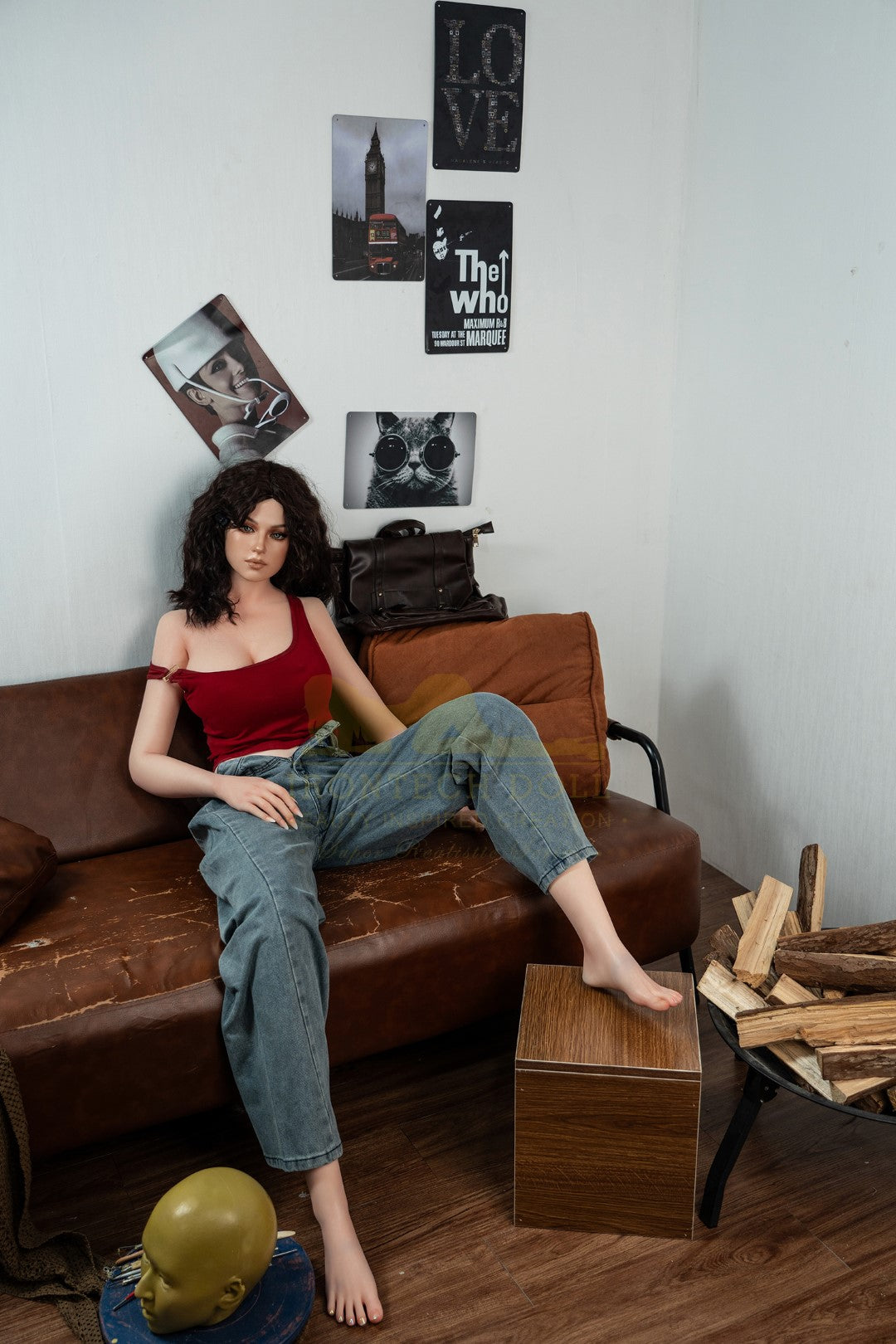 Flora muñeca sexual (Irontech Doll 166 cm Copa C S38 Silicona)